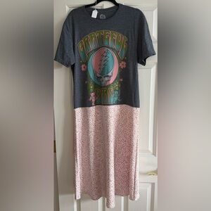 Grateful Dead Upcycled Dress